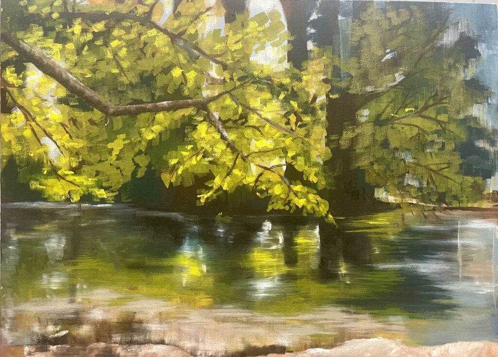 light study, spring grove cemetery